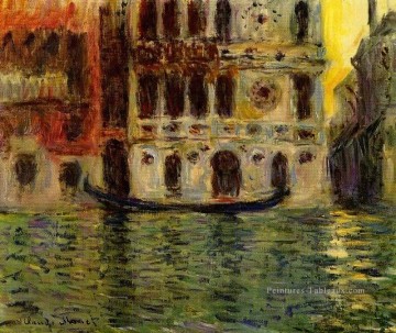Palazzo Dario III Claude Monet Peinture à l'huile